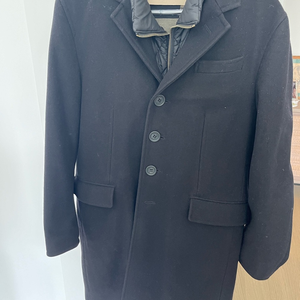 Burberry Brit Black Wool Coat